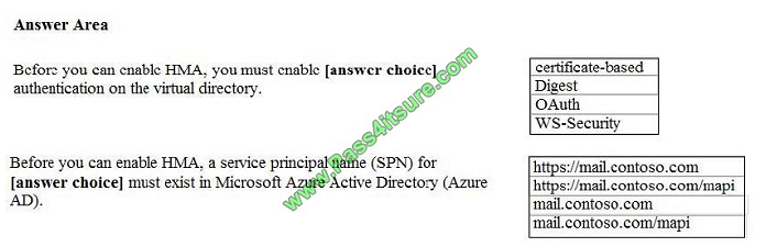 pass4itsure ms-202 exam question q4-1