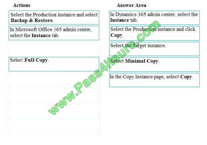 Pass4itsure Microsoft MB-200 exam questions q13-2