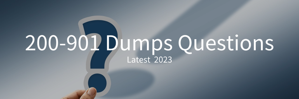 200-901 Dumps Questions 2023